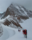 Перевал в Киргизском хребте на Тянь-Шане